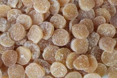 Dry Crystallized Ginger in Summer